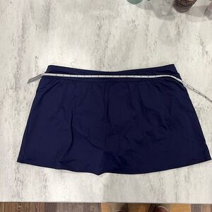 Lands end women’s tummy control swim skirt SZ 18w